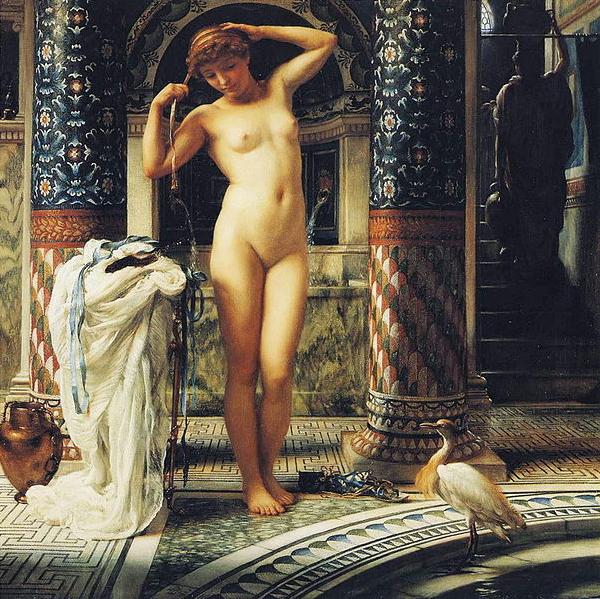 Sir Edward john poynter,bt.,P.R.A Diadumene, Dimensions and material of painting